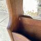 Vintage side table with magazine rack, 1960s