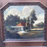 Large Mirror, Antique Trumeau