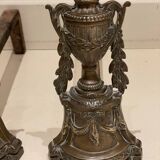 Chenets en bronze
