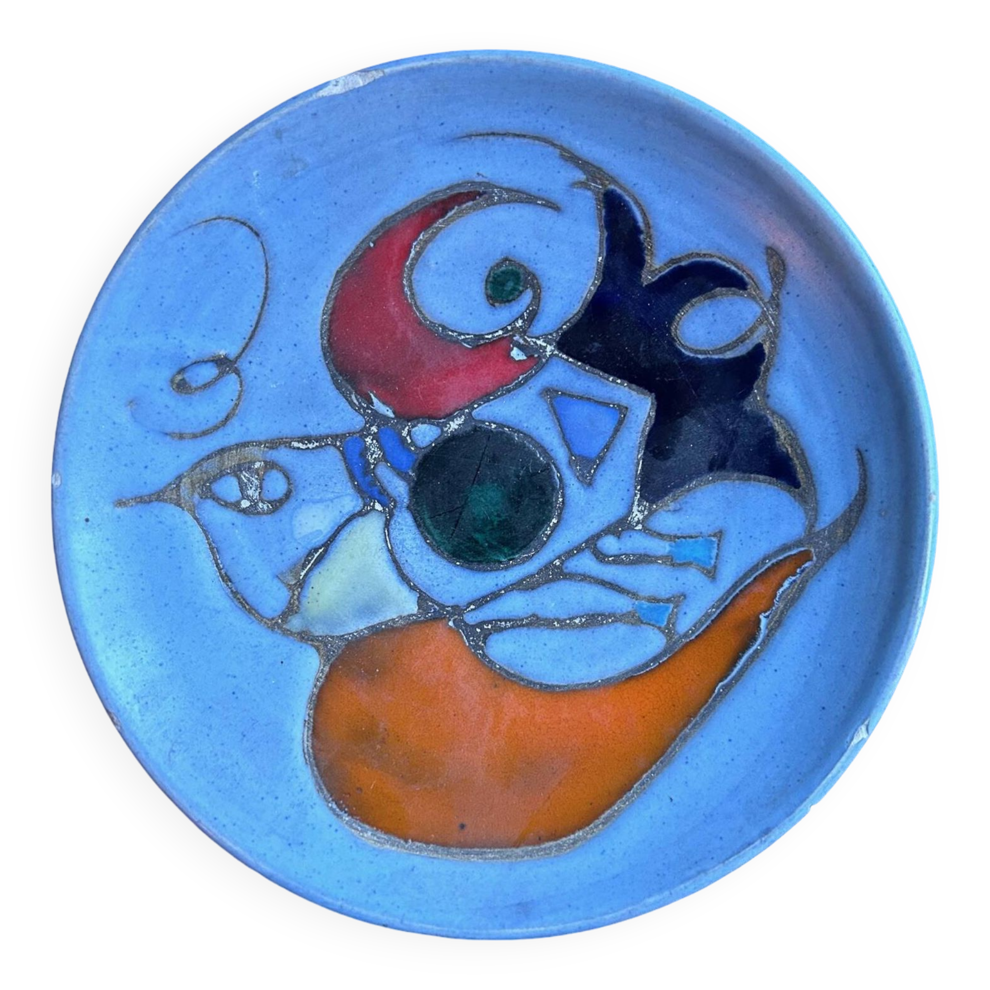 Assiette vallauris marie christine treinen