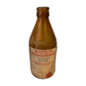 Old amber pharmacy bottle