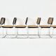 Ensemble de 6 Chaises de salle à manger Style B32 par Marcel Breuer