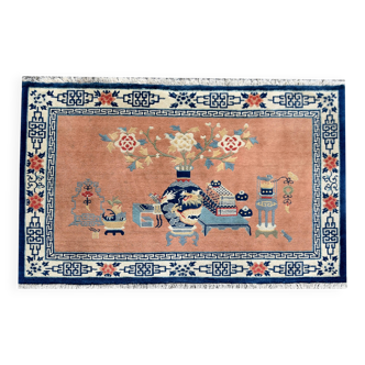 Antique Chinese Rug 125 X 180 Cm – Beijing, Circa 1940