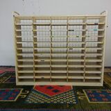 Vintage post office sorting boxes