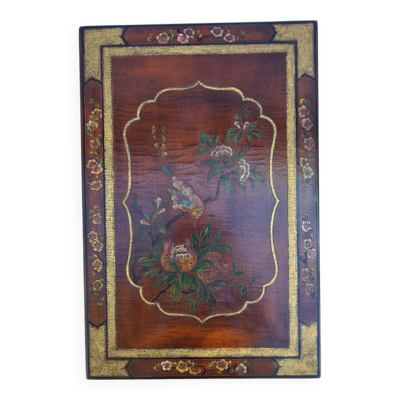 Table basse chinoise laquée type ''kang'' du XX.