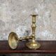 Pair of brass candlesticks