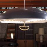 Large Danish Metal Pendant Lamp California model by Vilhem Wolhert & Jorgen Bo/Poulsen 1960.