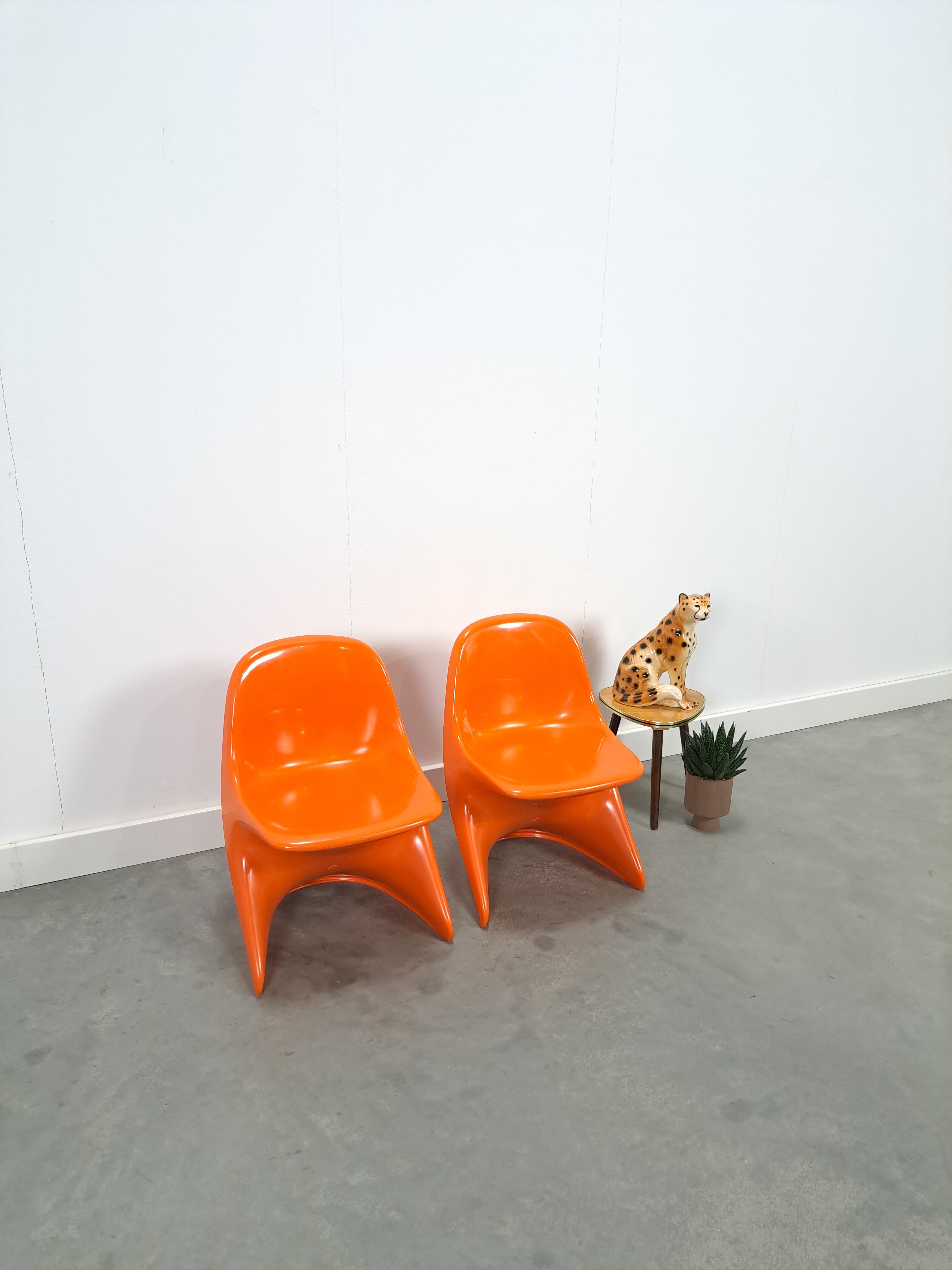 Casala, Casalino high chair 1972 orange
