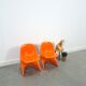 Casala, Casalino high chair 1972 orange
