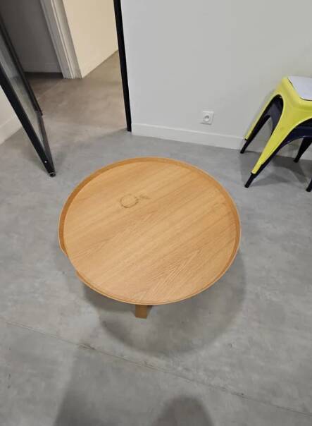 Round wooden coffee table Around - Muuto
