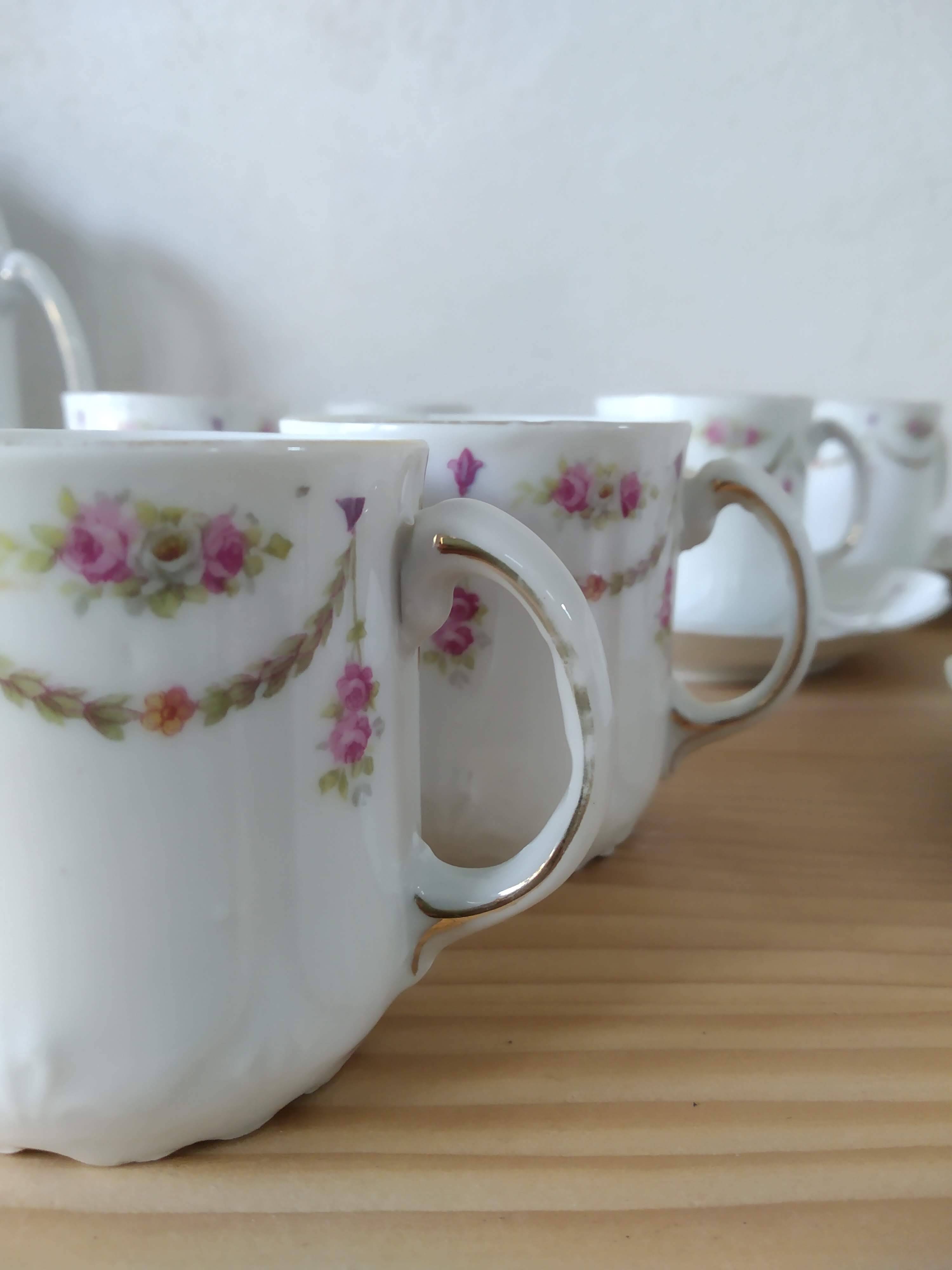 Limoges porcelain coffee service circa 1900