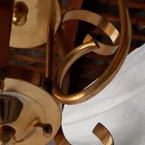 Golden chandelier