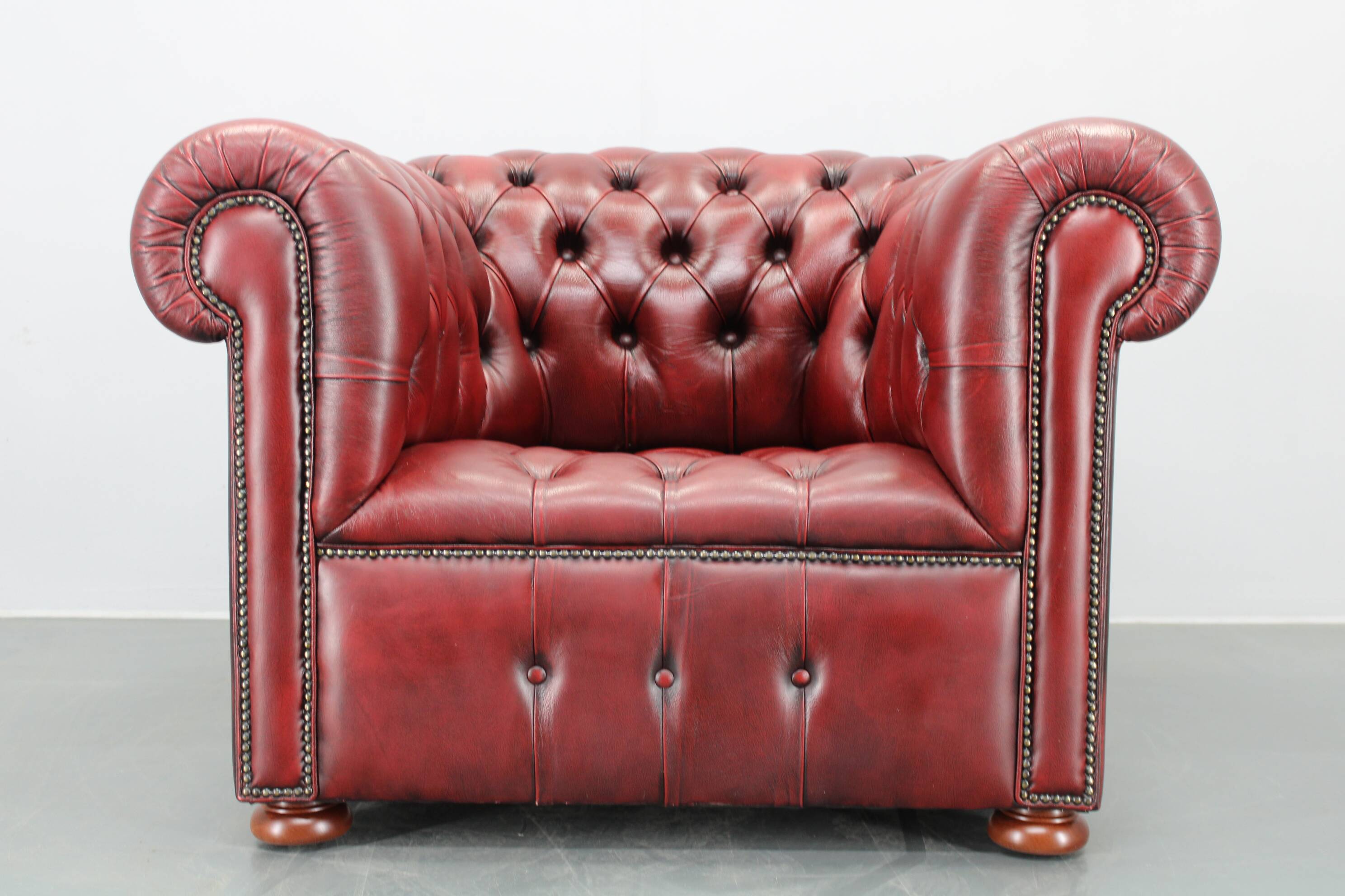 Fauteuil en cuir vintage, Tchécoslovaquie