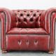 Fauteuil en cuir vintage, Tchécoslovaquie