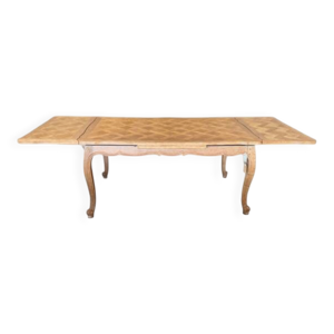 Table extensible en bois