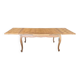 Extensible wooden table
