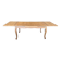 Extensible wooden table
