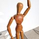 Mannequin bois articulé 50cm