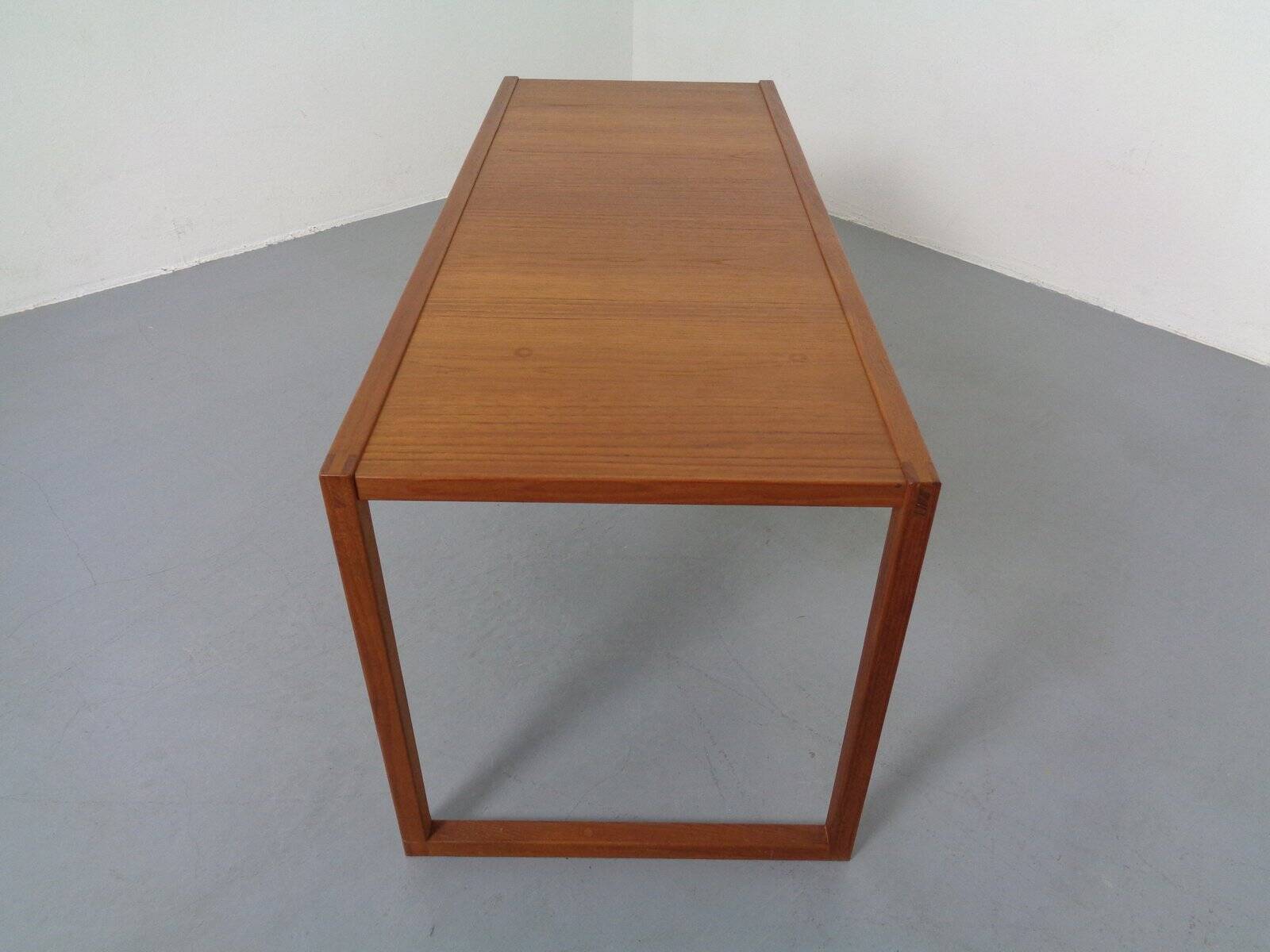 Large Danish Teak Coffee Table, 1960s
