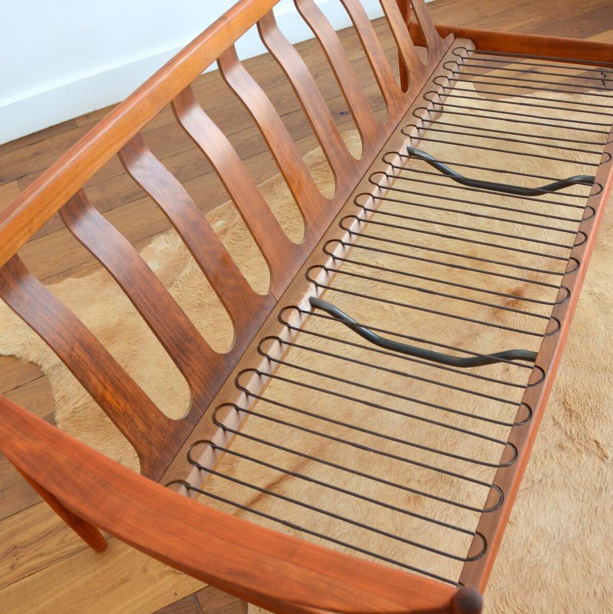 Danish Scandinavian bench / sofa vintage 1960