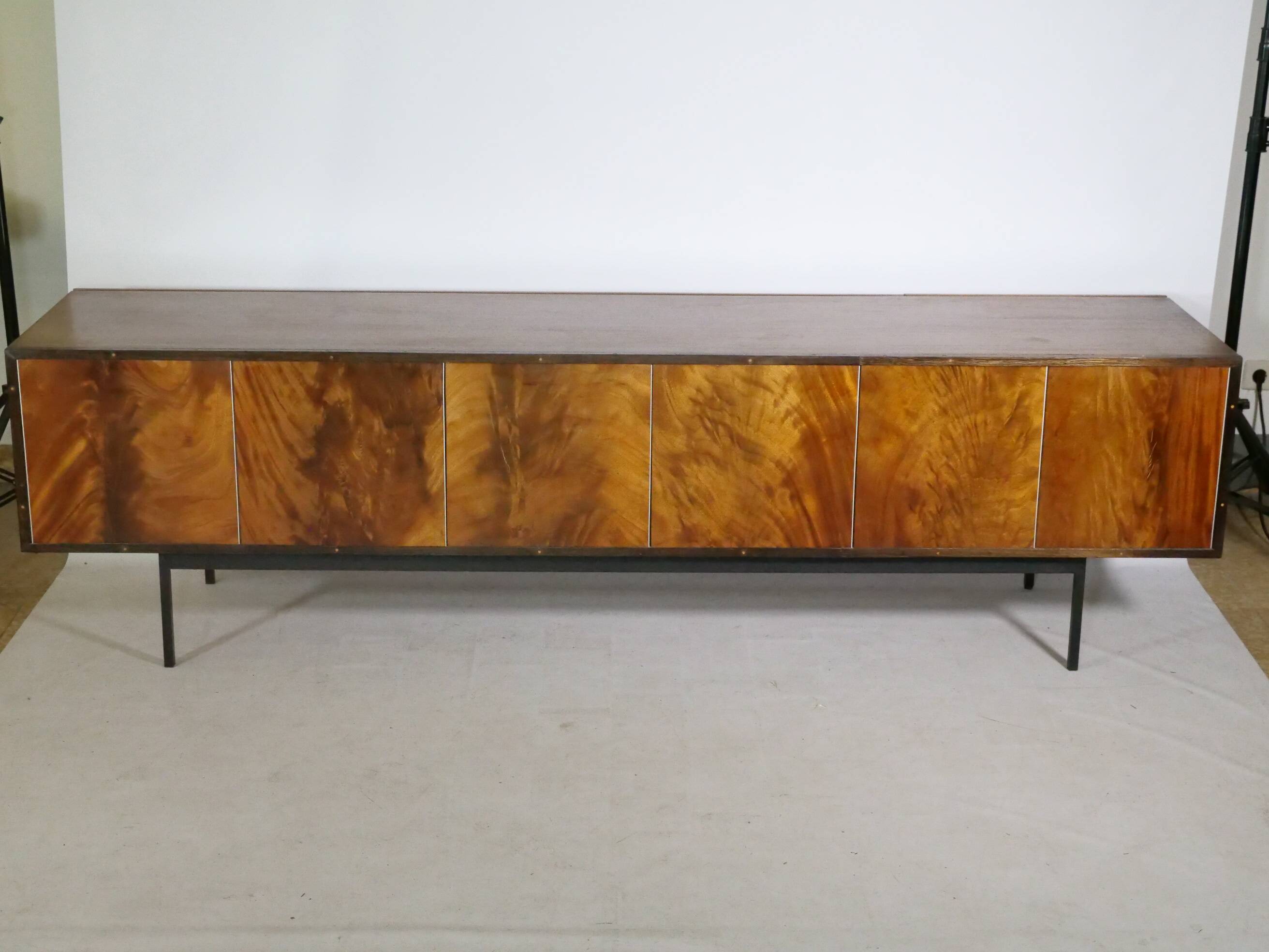 Teak Sideboard Model B40 by Dieter Wäckerlin for Behr, 1960s