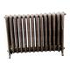 Radiateur ancien a lames fleuries en fonte de fer XX siècle