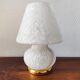Lampe champignon vintage en verre de Murano