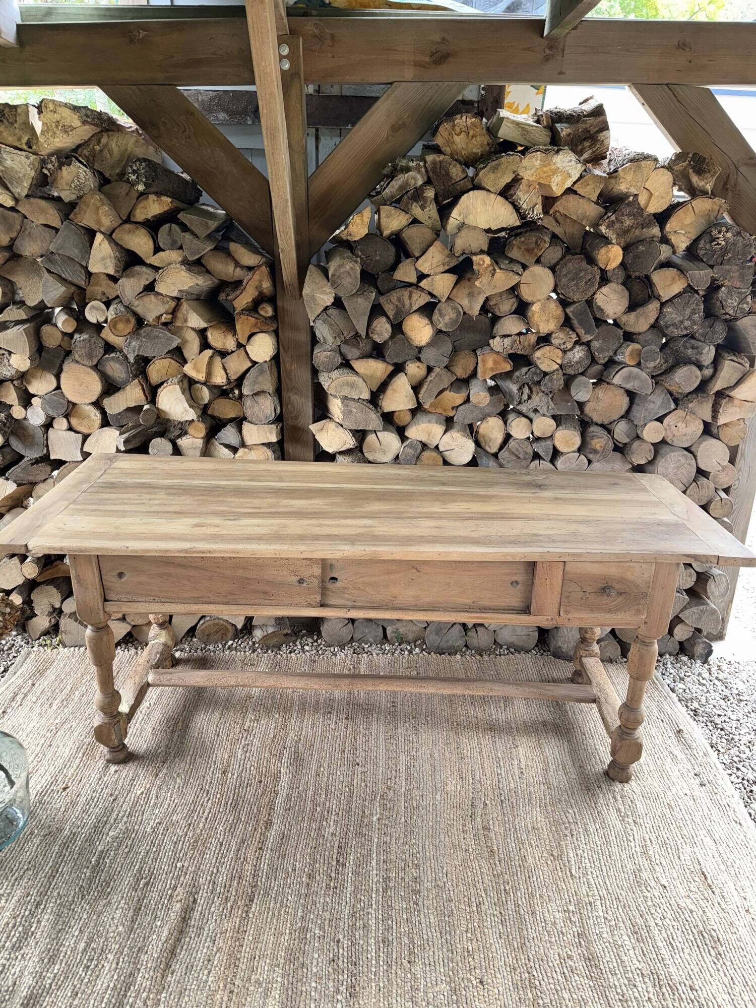 Work table or renovated antique draper's table