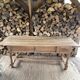 Work table or renovated antique draper's table