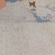 Lithography. Mady DE LA GIRAUDIERE (1922-2018) Naïve art . Signed. Numbered.