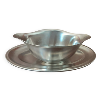 Stainless steel sauce boat