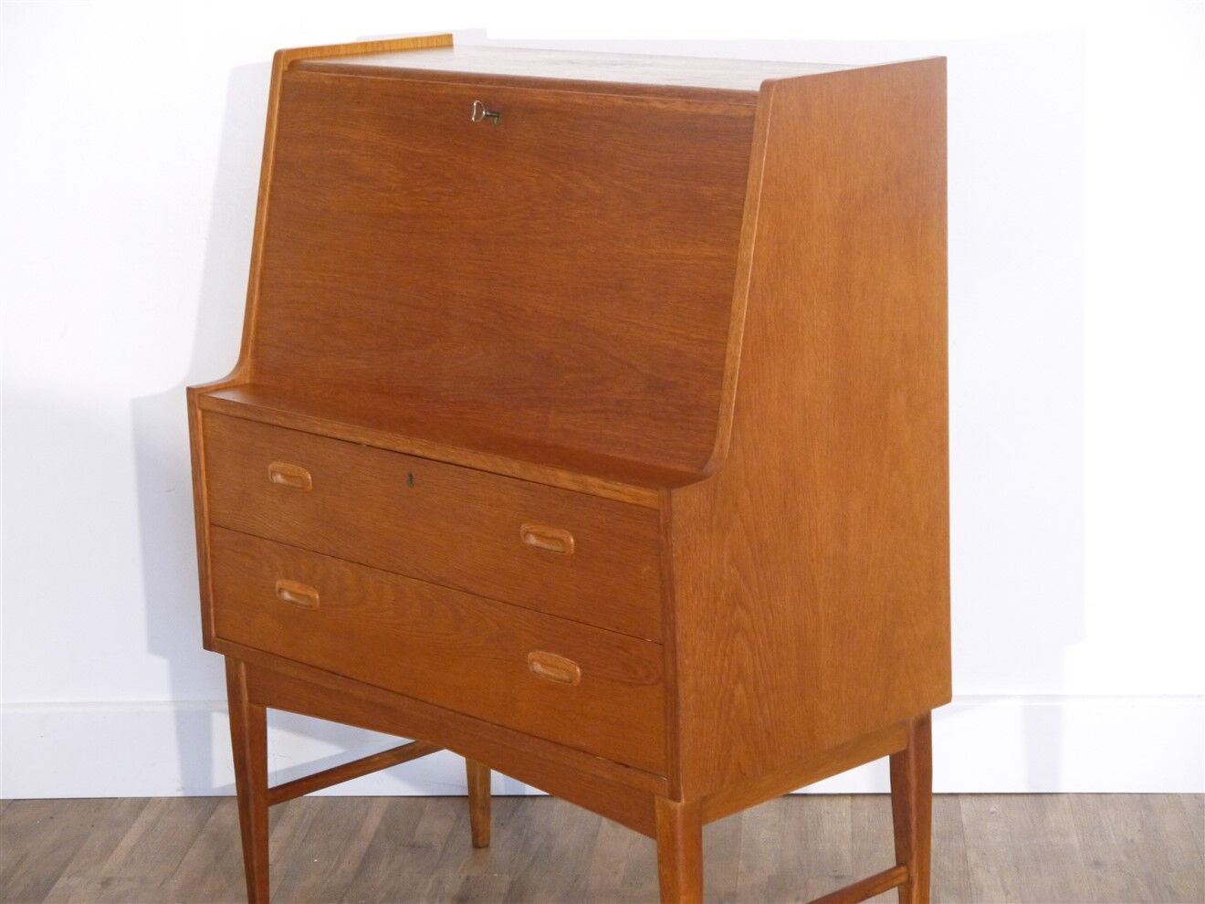 Scandinavian vintage teak secretary 1960