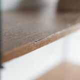 Shelf wood and metal