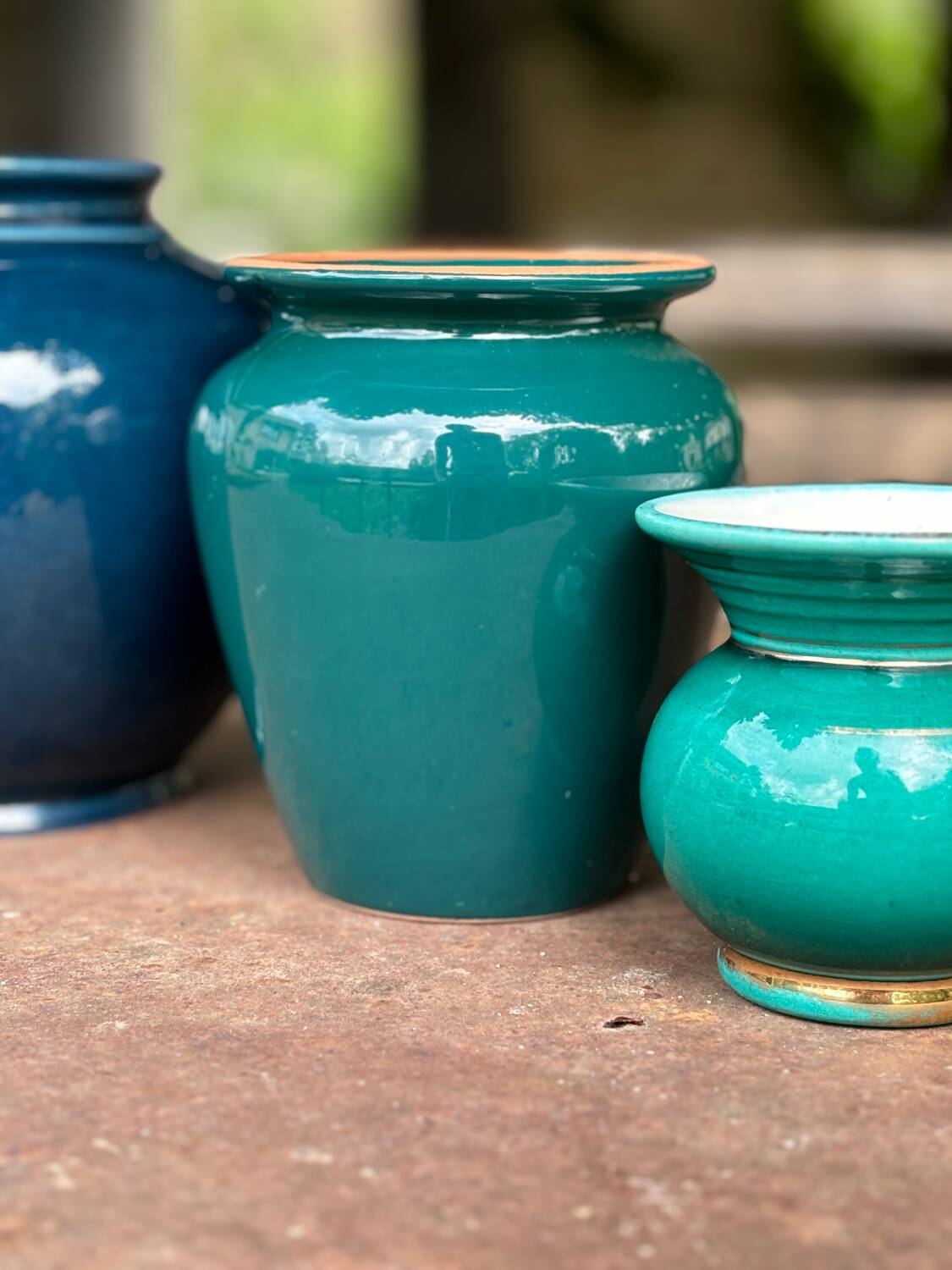 Mini ceramic ball vase