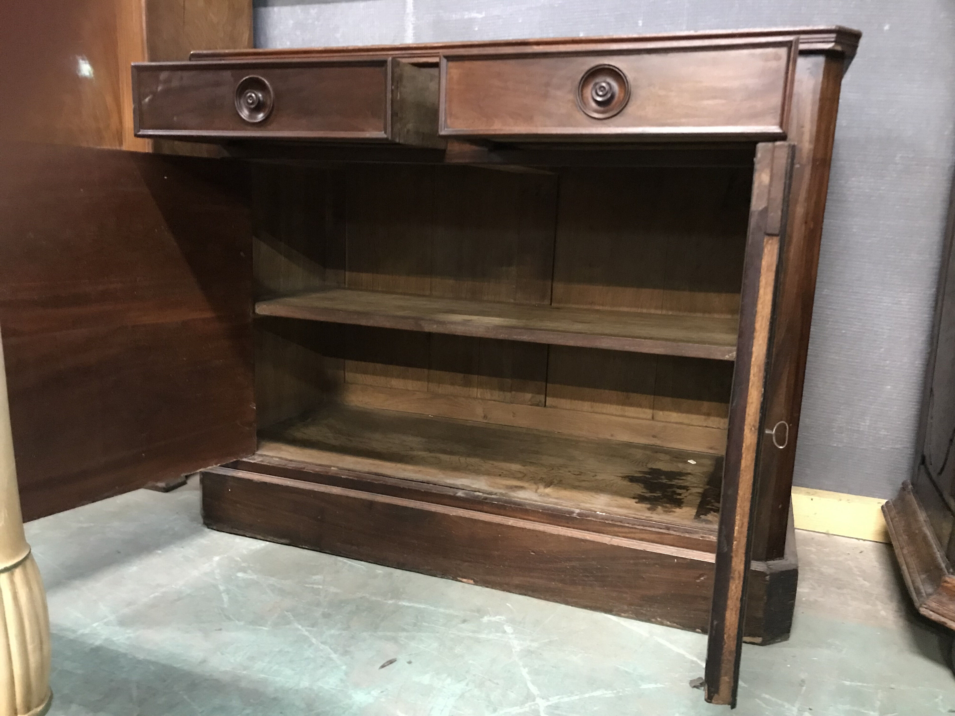 Louis Philippe mahogany sideboard