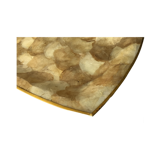 Top in mother-of-pearl and vintage brass