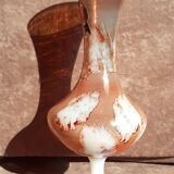 Vase en opaline véritable d'Italie peint à la main.