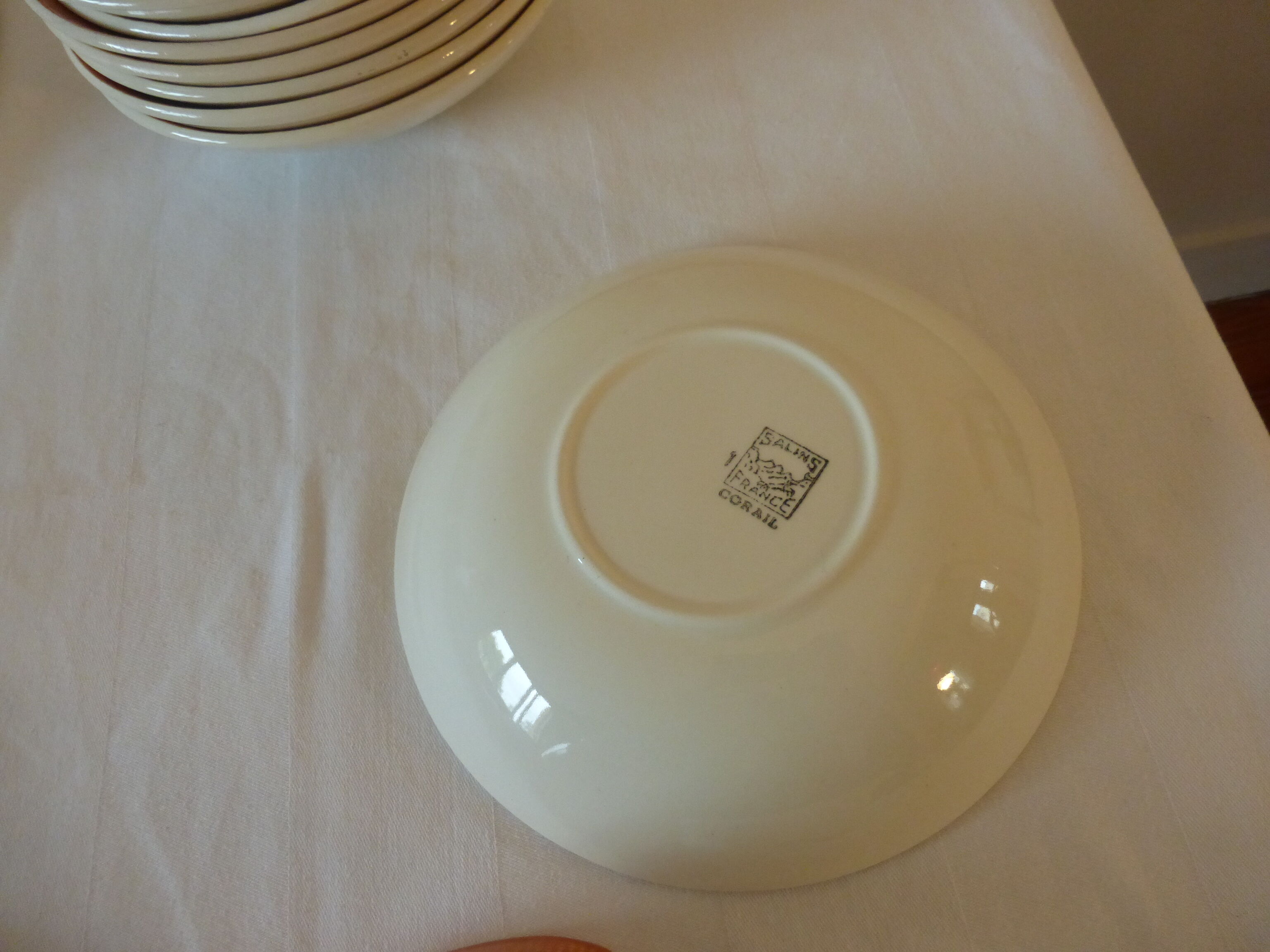 55-piece "Corail" Salins service