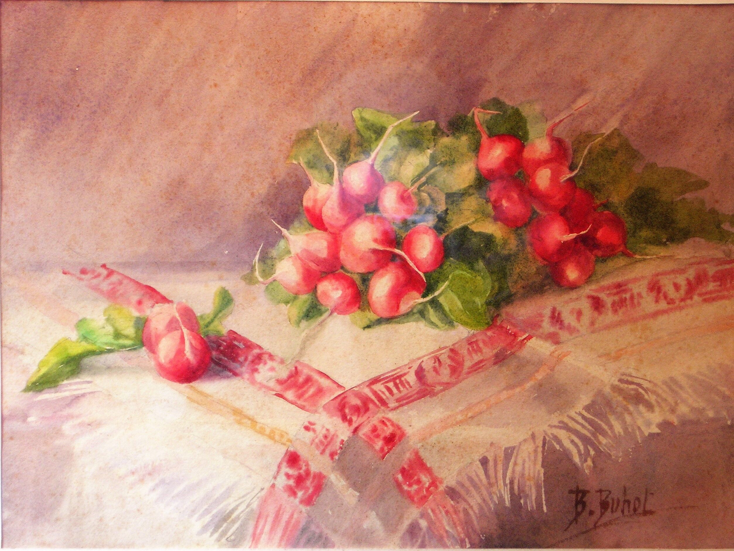 B.Buhot XXème radishes