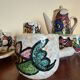 60s ceramic coffee set