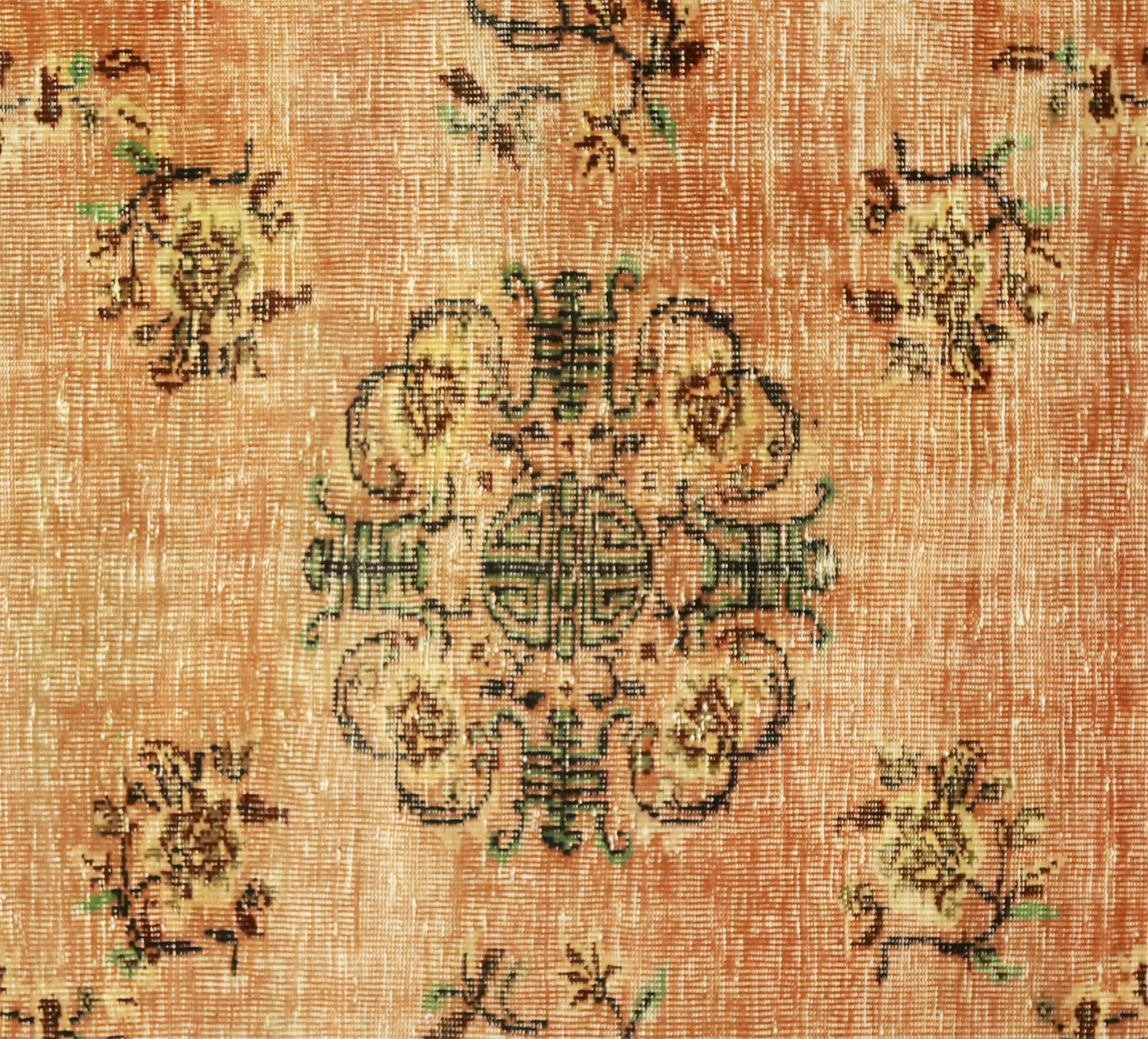 Anatolian handmade vintage rug 291 cm x 177 cm