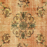 Anatolian handmade vintage rug 291 cm x 177 cm