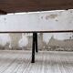 XXL trestle farm table 4m and its benches