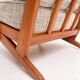 Wooden Midcentury armchairs with spindles from the 1960s