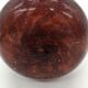 Vase soliflore rouge bordeaux vintage années 70