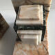 Pair of Art Deco marble book clamts