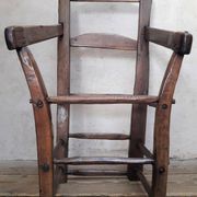 Fauteuil art populaire ancien campagne