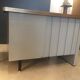 Small metal desk