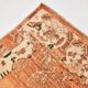 8x12 Terracotta & Brown Vintage Persian Rug, Rugs For Bedroom, 225x353Cm