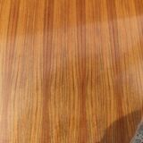 Table Ovale années 50 60 de J.M. Thomas for Wilhelm Renz vintage a systeme reglable